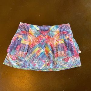 Lucky in Love XXL pink/purple/yellow tennis skirt